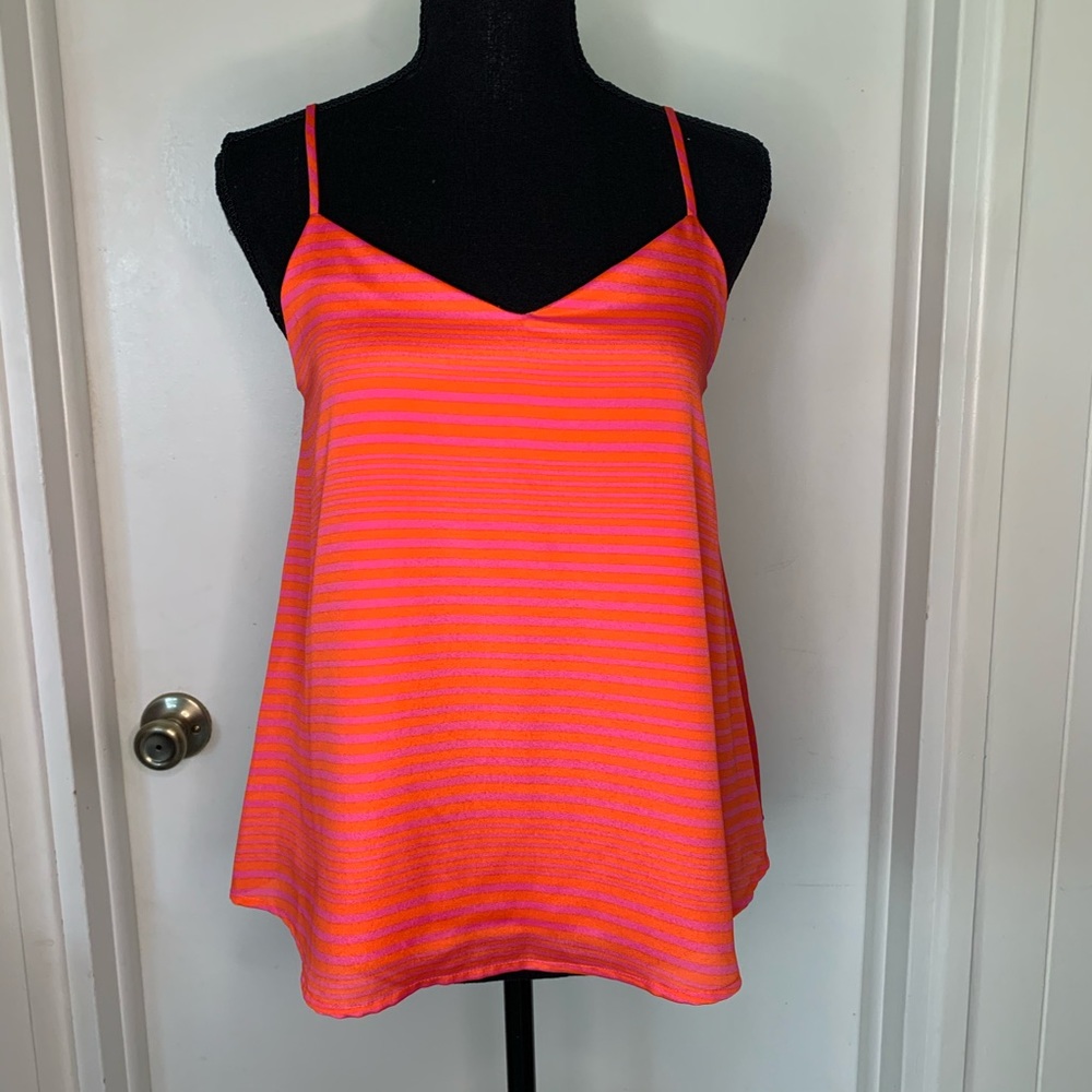 NWT le Kate Striped Tank SZ Small